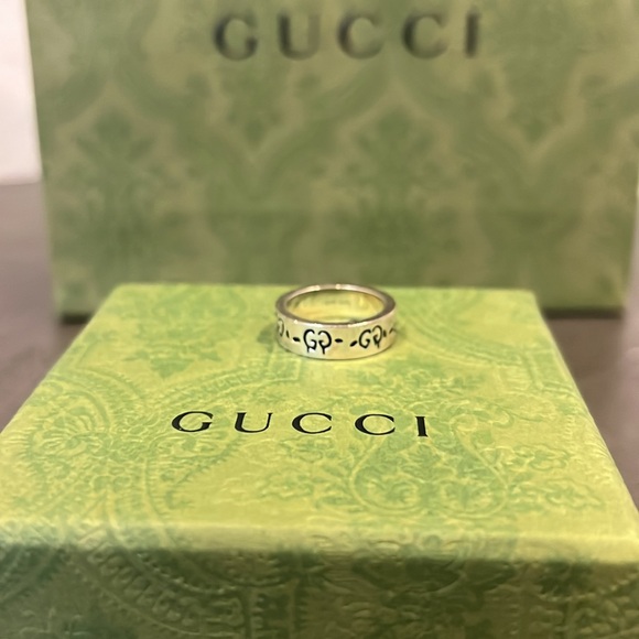 Gucci ghost ring (size 12)- silver - Picture 5 of 6